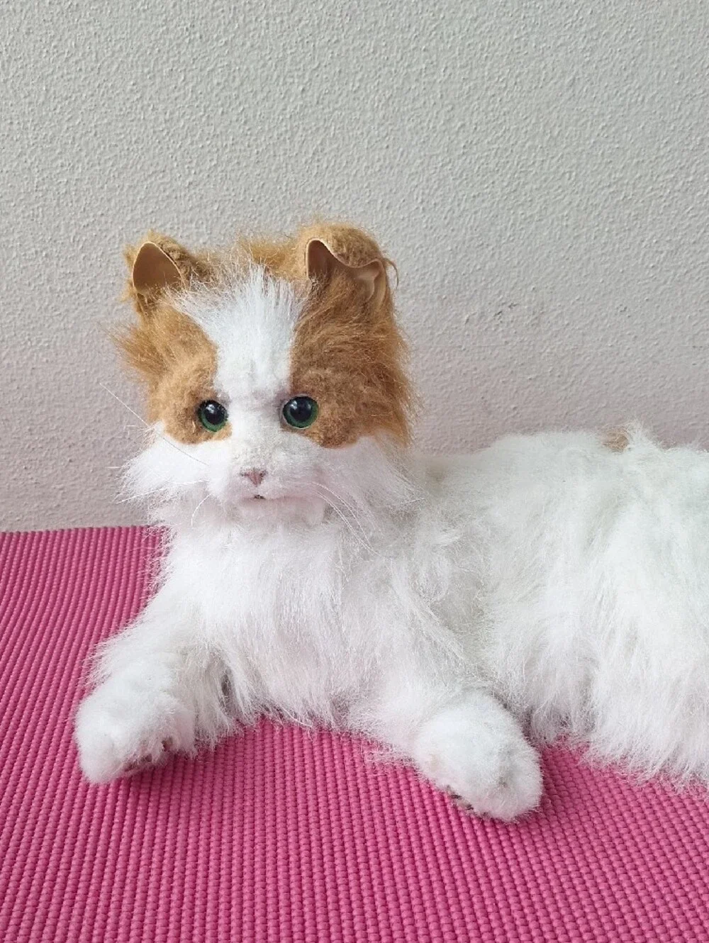 Furreal White and Orange Cat Soft Toy Electronic Purrs Meows
